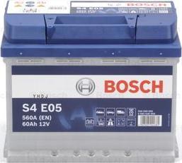 BOSCH 0 092 S4E 050 - Стартерная аккумуляторная батарея, АКБ www.parts5.com