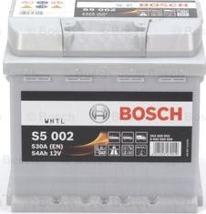 BOSCH 0 092 S50 020 - Стартерная аккумуляторная батарея, АКБ www.parts5.com