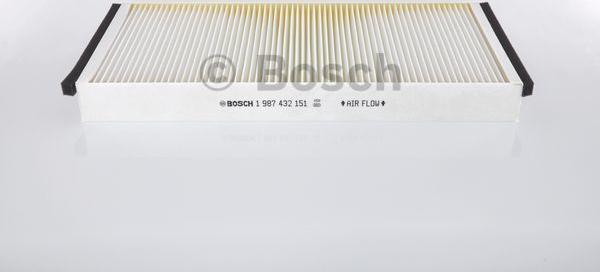 BOSCH 1 987 432 151 - Filter, interior air www.parts5.com