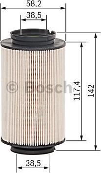 BOSCH 1 457 070 007 - Fuel filter www.parts5.com