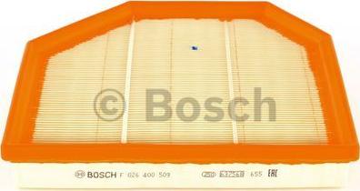 BOSCH F 026 400 509 - Air Filter www.parts5.com