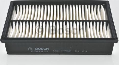 BOSCH F 026 400 129 - Воздушный фильтр www.parts5.com