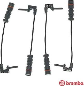 Brembo A 00 256 - Warning Contact, brake pad wear www.parts5.com