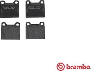 Brembo P 50 066 - Brake Pad Set, disc brake www.parts5.com