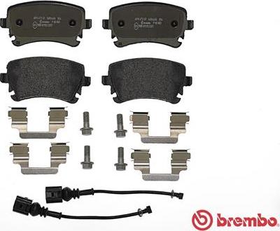 Brembo P 85 083 - Brake Pad Set, disc brake www.parts5.com