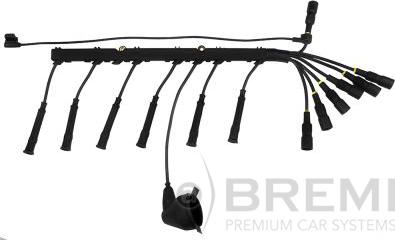 Bremi 538/100 - Ignition Cable Kit www.parts5.com