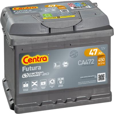 CENTRA CA472 - Стартерная аккумуляторная батарея, АКБ www.parts5.com