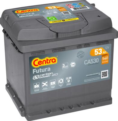CENTRA CA530 - Стартерная аккумуляторная батарея, АКБ www.parts5.com
