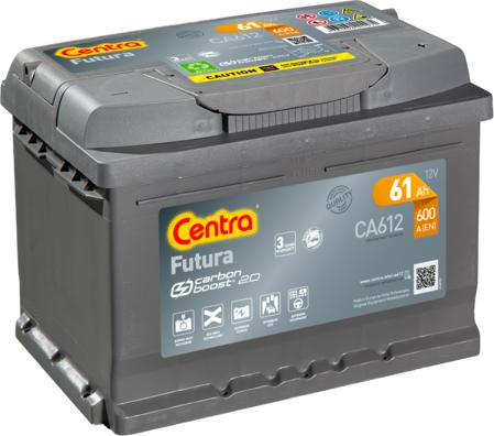 CENTRA CA612 - Стартерная аккумуляторная батарея, АКБ www.parts5.com