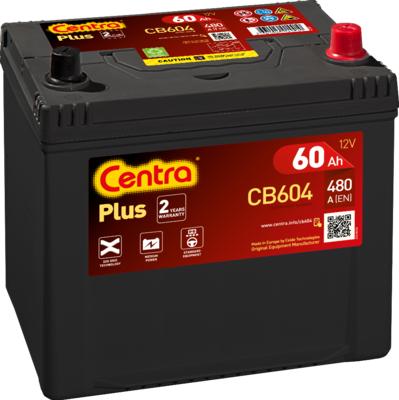 CENTRA CB604 - Starter Battery www.parts5.com