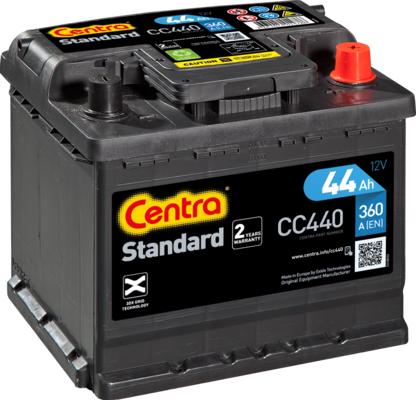CENTRA CC440 - Startovací baterie www.parts5.com
