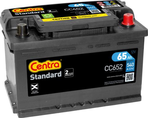 CENTRA CC652 - Starter Battery www.parts5.com