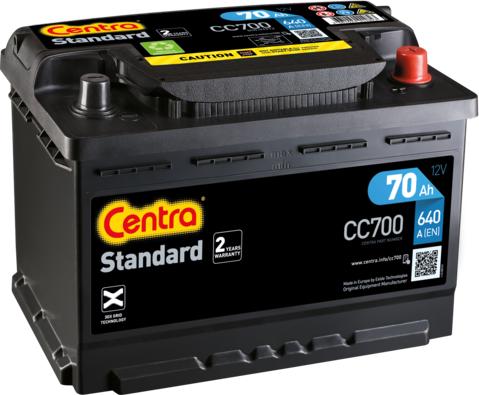 CENTRA CC700 - Starter Battery www.parts5.com