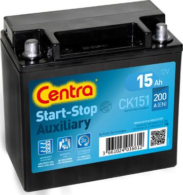CENTRA CK151 - Starter Battery www.parts5.com