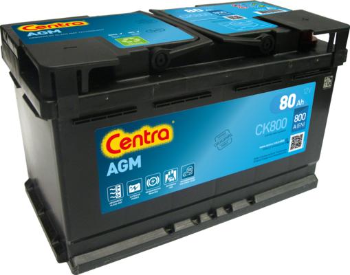 CENTRA CK800 - Стартерная аккумуляторная батарея, АКБ www.parts5.com