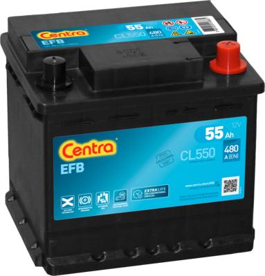 CENTRA CL550 - Batteri www.parts5.com