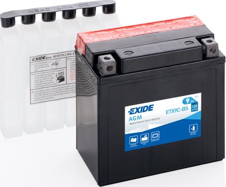 CENTRA ETX9C-BS - Starter Battery www.parts5.com