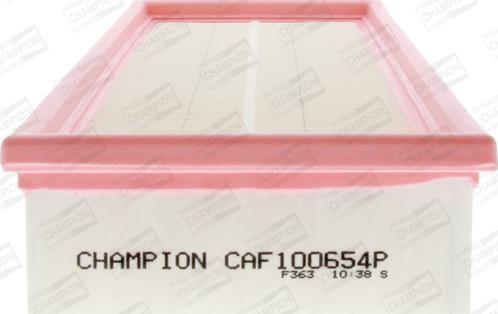 Champion CAF100654P - Air Filter www.parts5.com
