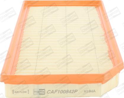 Champion CAF100842P - Air Filter www.parts5.com