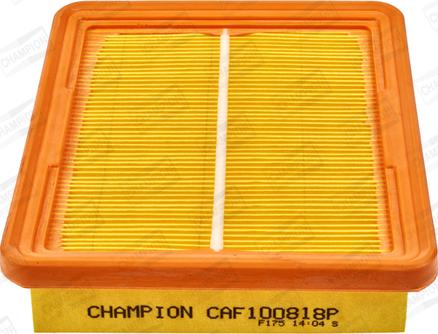 Champion CAF100818P - Air Filter www.parts5.com