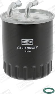 Champion CFF100567 - Fuel filter www.parts5.com