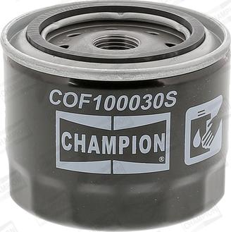 Champion COF100030S - Oil Filter www.parts5.com
