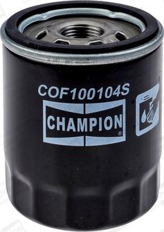 Champion COF100104S - Oil Filter www.parts5.com