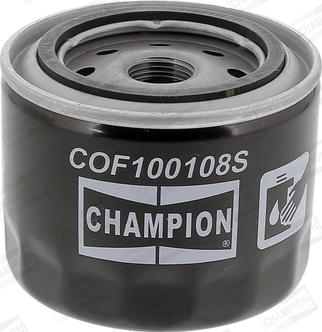 Champion COF100108S - Oil Filter www.parts5.com