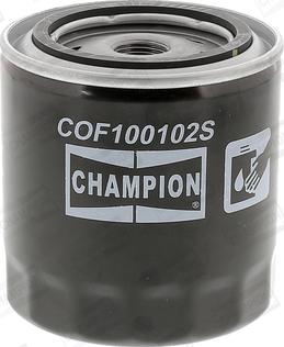 Champion COF100102S - Oil Filter www.parts5.com