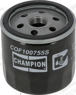 Champion COF100755S - Oil Filter www.parts5.com