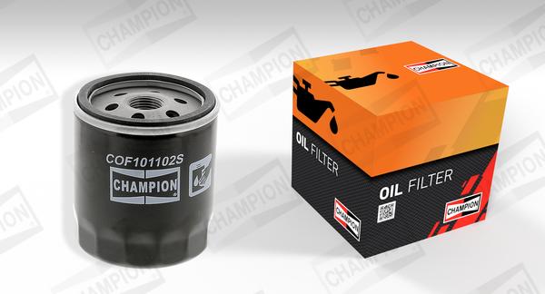 Champion COF101102S - Oil Filter www.parts5.com
