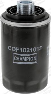 Champion COF102101S - Oil Filter www.parts5.com