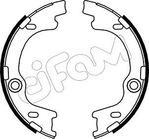 Cifam 153-185 - Brake Shoe Set, parking brake www.parts5.com
