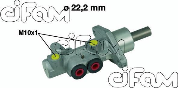Cifam 202-492 - Brake Master Cylinder www.parts5.com