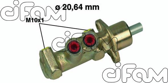 Cifam 202-480 - Brake Master Cylinder www.parts5.com
