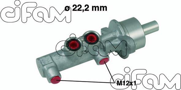 Cifam 202-540 - Brake Master Cylinder www.parts5.com