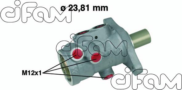 Cifam 202-556 - Brake Master Cylinder www.parts5.com
