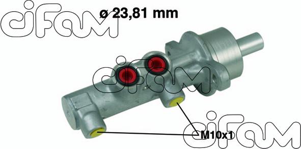 Cifam 202-539 - Brake Master Cylinder www.parts5.com