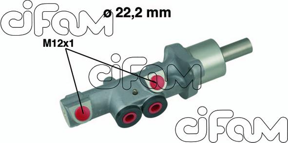 Cifam 202-534 - Brake Master Cylinder www.parts5.com