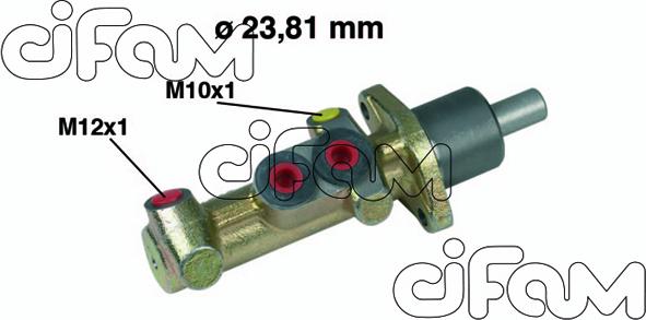 Cifam 202-386 - Brake Master Cylinder www.parts5.com