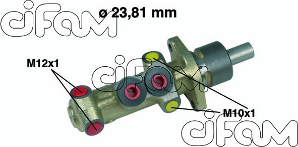 Cifam 202-223 - Brake Master Cylinder www.parts5.com