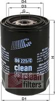 Clean Filters DO 225/C - Oil Filter www.parts5.com