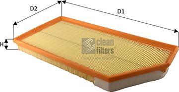 Clean Filters MA3476 - Air Filter www.parts5.com