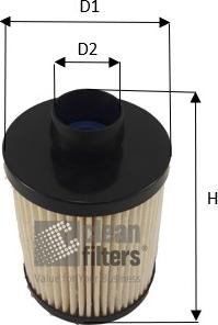 Clean Filters MG1677 - Fuel filter www.parts5.com
