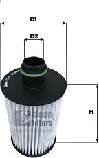 Clean Filters ML4566 - Oil Filter www.parts5.com