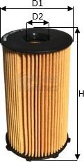 Clean Filters ML4515 - Oil Filter www.parts5.com