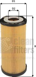Clean Filters ML1738 - Oil Filter www.parts5.com