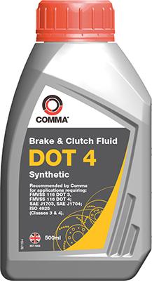 Comma BF4500M - Brake Fluid www.parts5.com