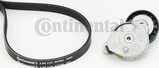 Continental CTAM 5 PK 1121 EXTRA K1 - V-Ribbed Belt Set www.parts5.com