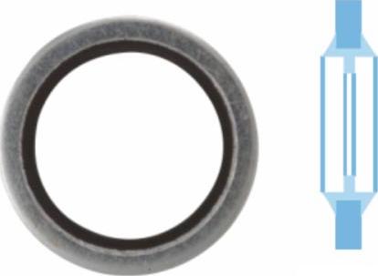 Corteco 005503H - Уплотнительное кольцо, резьбовая пробка маслосливного отверстия www.parts5.com
